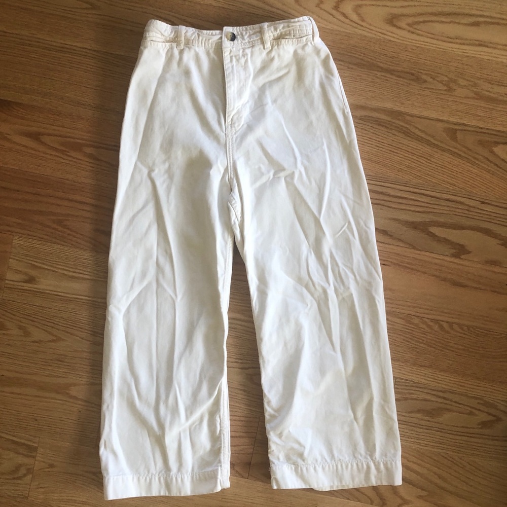 Free people wide-leg cropped pant